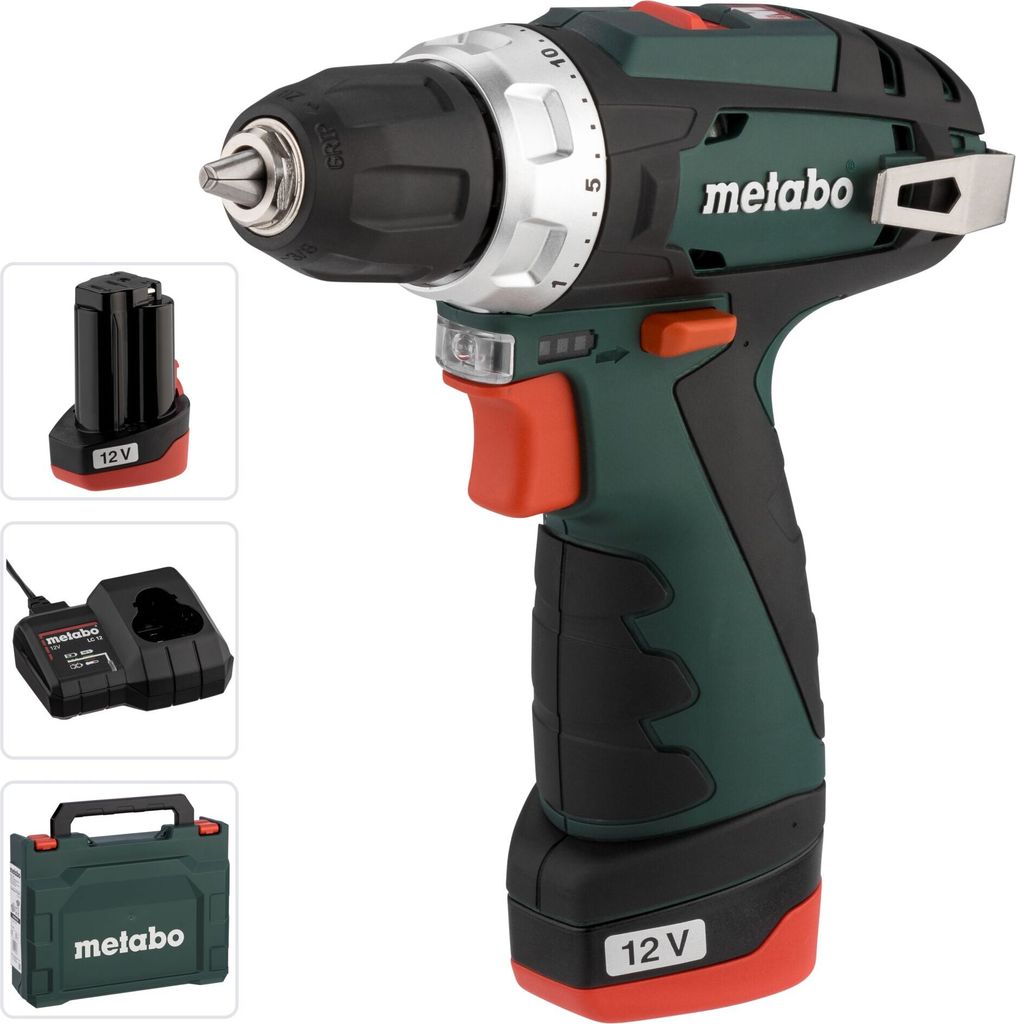 Metabo.wkrętarka Bs 12 2X2,0Ah Zdjęcie produktu