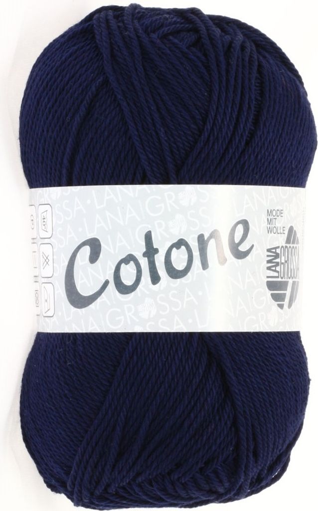 Lana Grossa - Cotone 0020 nachtblau Produktbild 