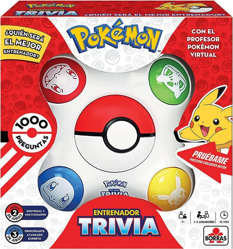 Comment devenir expert Pokémon ? Testez-vous avec le Trivia Educa Borras