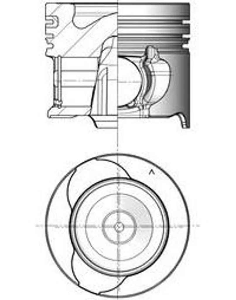 Piston de Réparation Moteur pour Renault Megane Clio et Modus 1.2