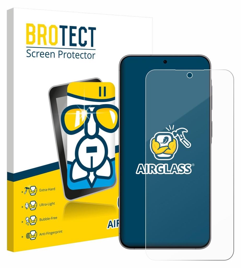 BROTECT Schutzglas für Samsung Galaxy A57 5G Schutzfolie Panzer Folie Glas Display Schutz klar