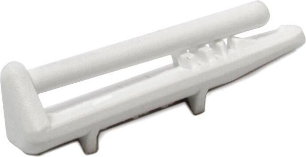 Kappe, Endstück für Teleskopschiene hinten passend für Geschirrspüler, Spülmaschine Beko Blomberg Grundig