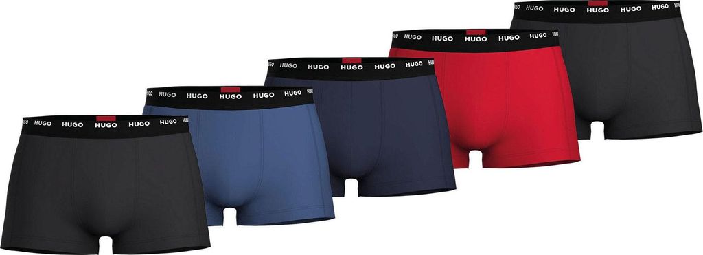 Hugo Trunk Boxershorts Heren (5er Pack)