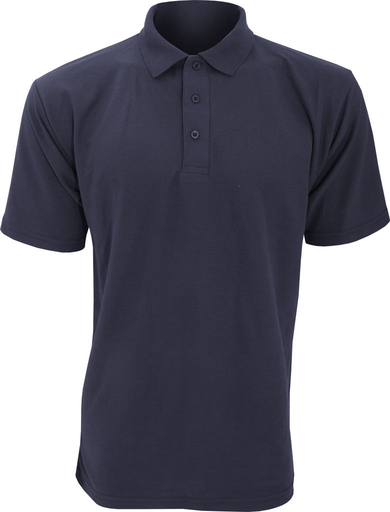 UCC 50/50 Pique Polo Shirt für Männer BC1194 (M) (Marineblau)