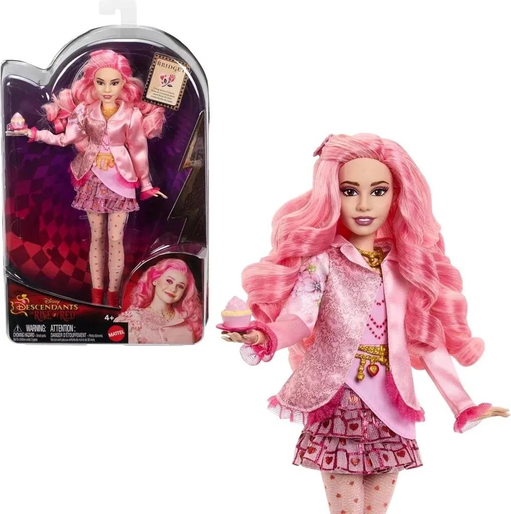 Poupée de mode Bridget Jeune Reine de Cœur Disney Descendants 4 Mattel - 8