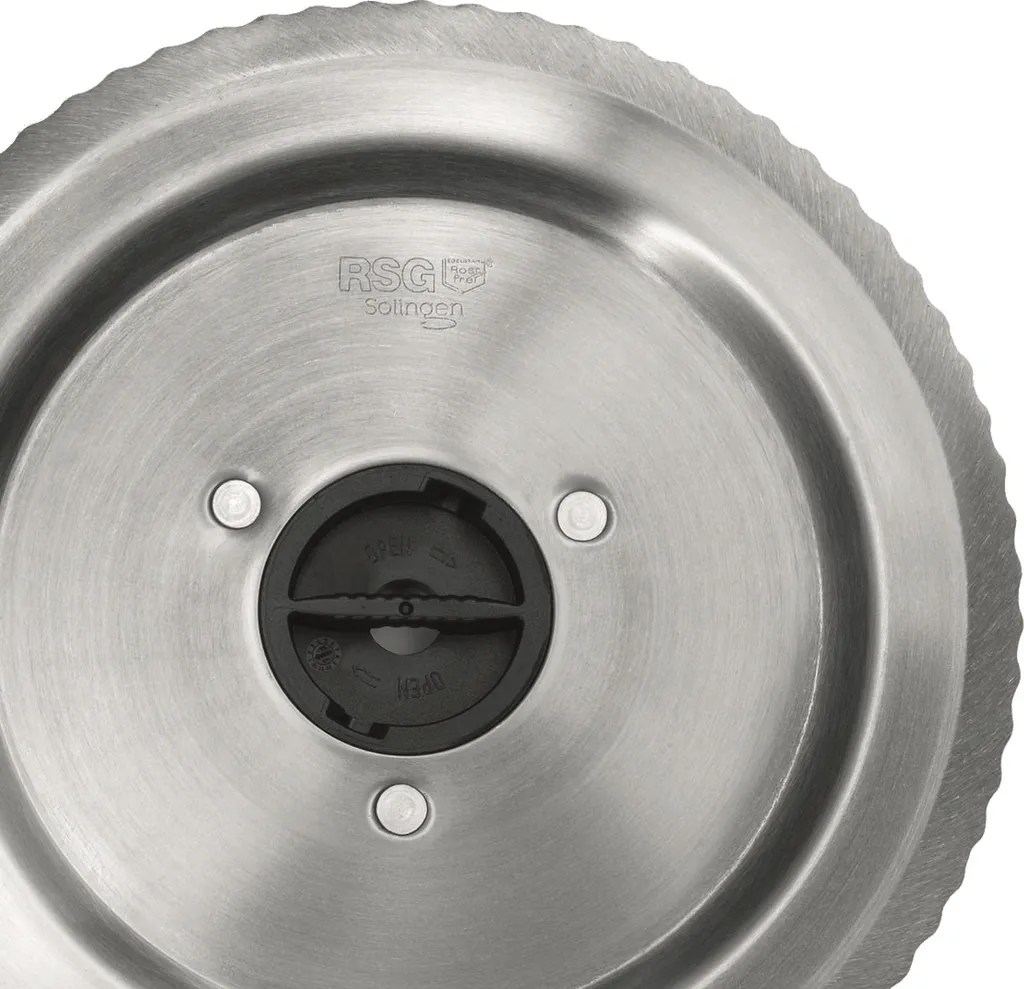 Couteau Denté Graef VIVO en Acier Inoxydable Diamètre 170mm Argent