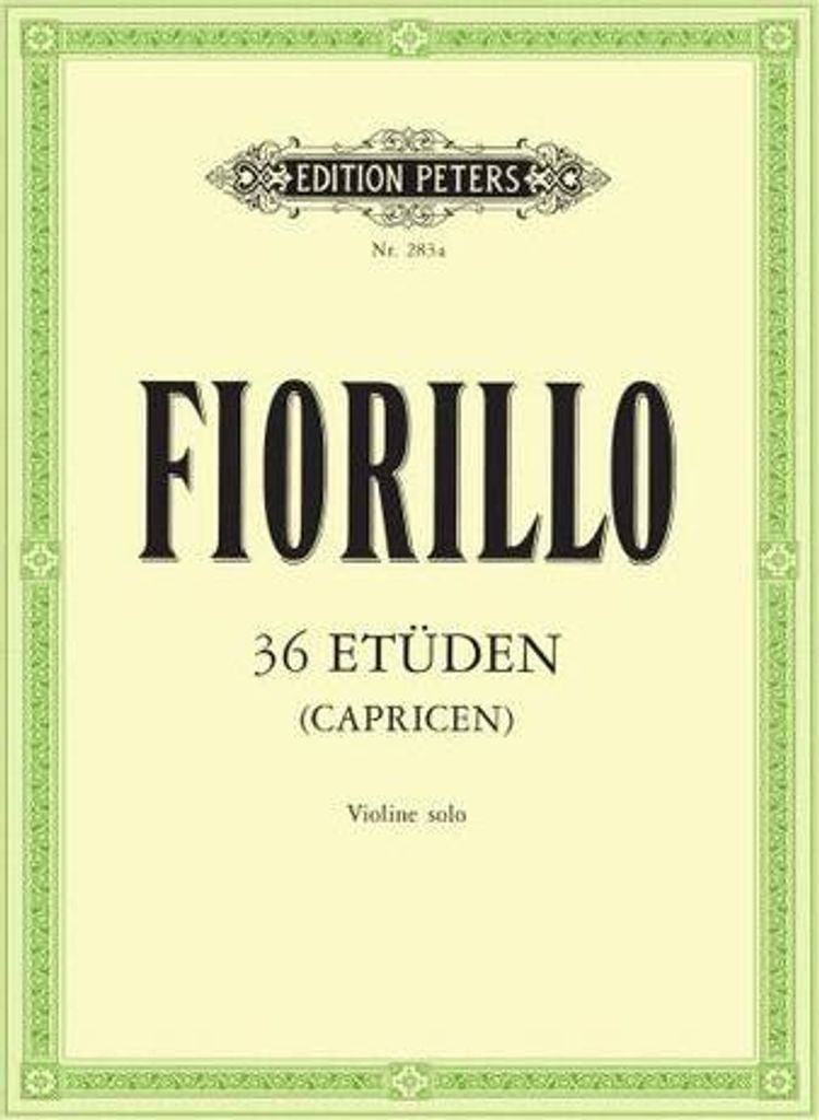 36 etúd (Caprices) pre sólové husle Obrázok produktu 