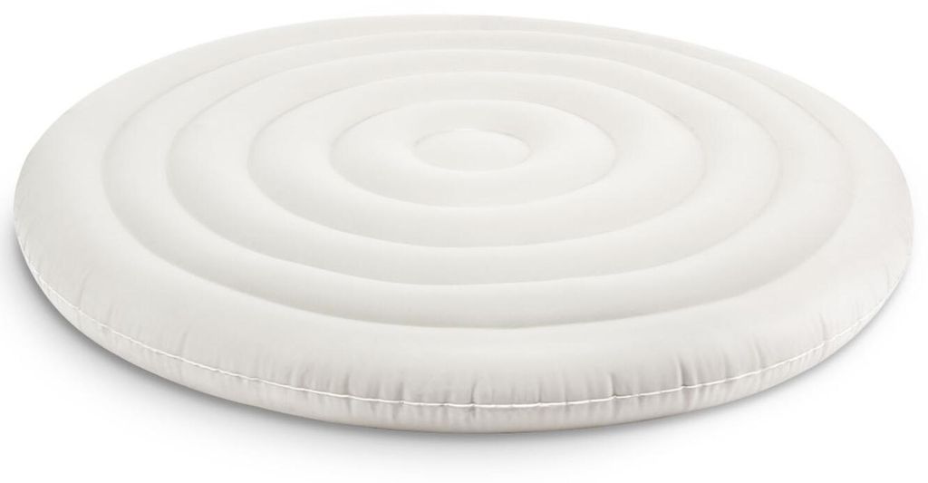 Intex PureSpa Whirlpool Abdeckung Rund Ø 145 cm Isoliert PVC Grau