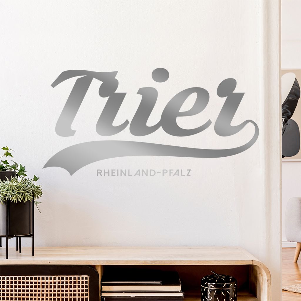 Trier Rheinland-Pfalz Wandtattoo Wandaufkleber Wall Sticker - Dekoration, Küche, Wohnzimmer, Schlafzimmer, Badezimmer