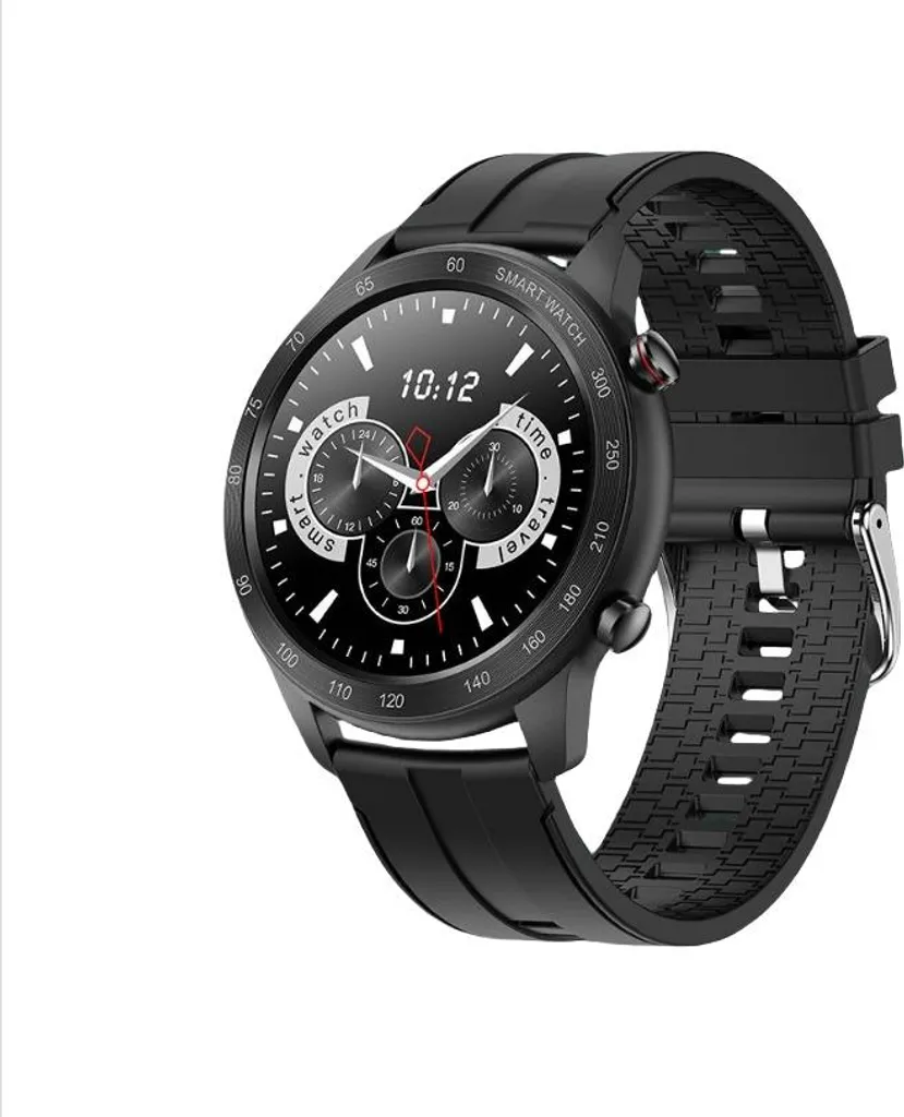 Smartwatch MX5 Elegante Nero: Orologio con Chiamate e Fitness Tracker