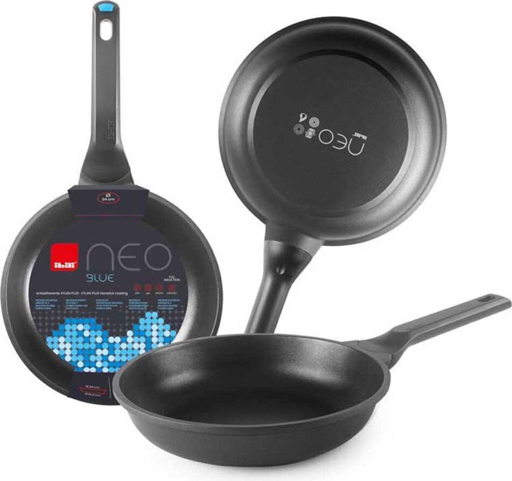 Ibili Noe Blue 22 Cm Bratpfanne Silber Silber One Size