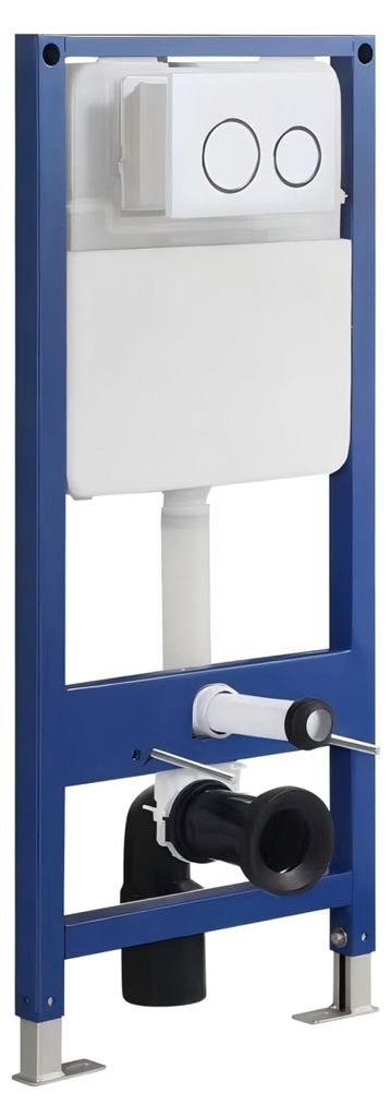 sanicomfort Vorwand WC-Element 2-Mengen-Spülung 4/6 L – Produktbild 
