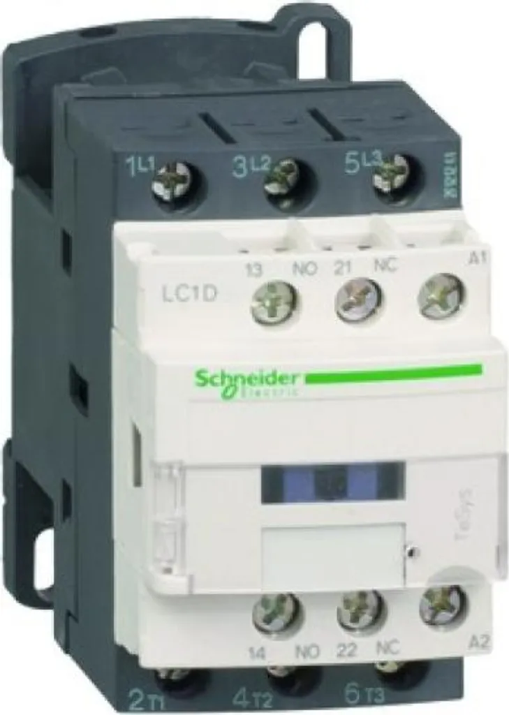 Contacteur 9A 4kW Schneider Electric avec Contact Auxiliaire 1S 230V