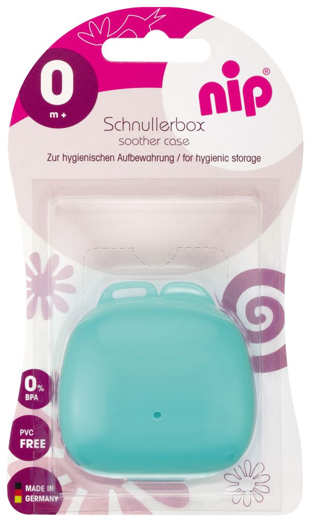 NIP Custodia per ciuccio, maschio blu xx Immagine del prodotto 