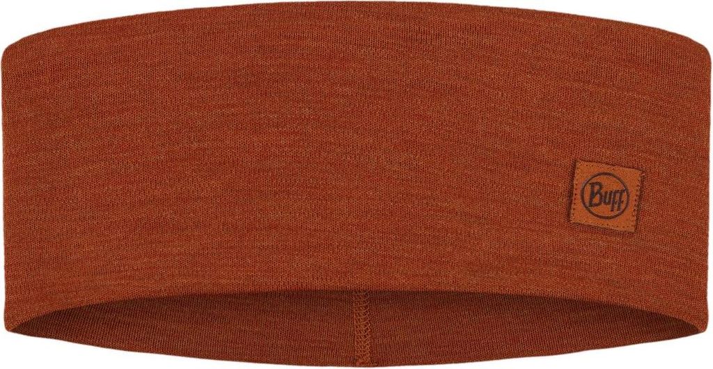 BUFF Merino Wide Headband Stirnband braun
