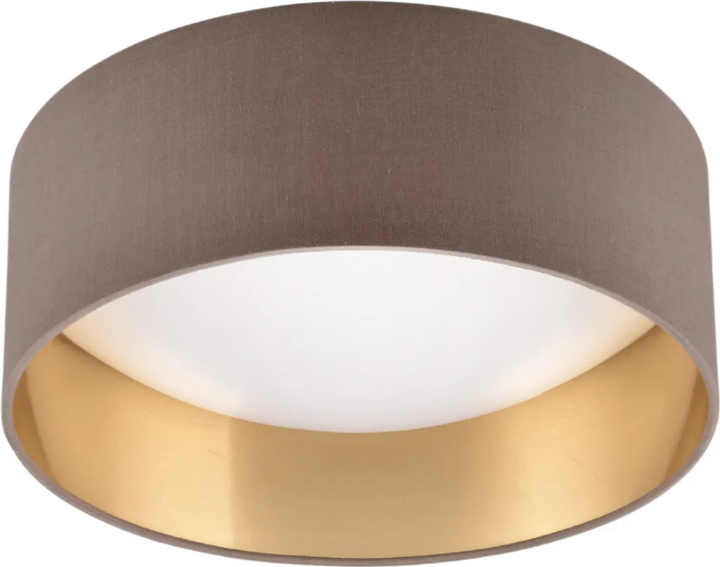 Plafonnier LED 12W Gris 30cm LOCARNO : Fini les Zones d'Ombre au Plafond
