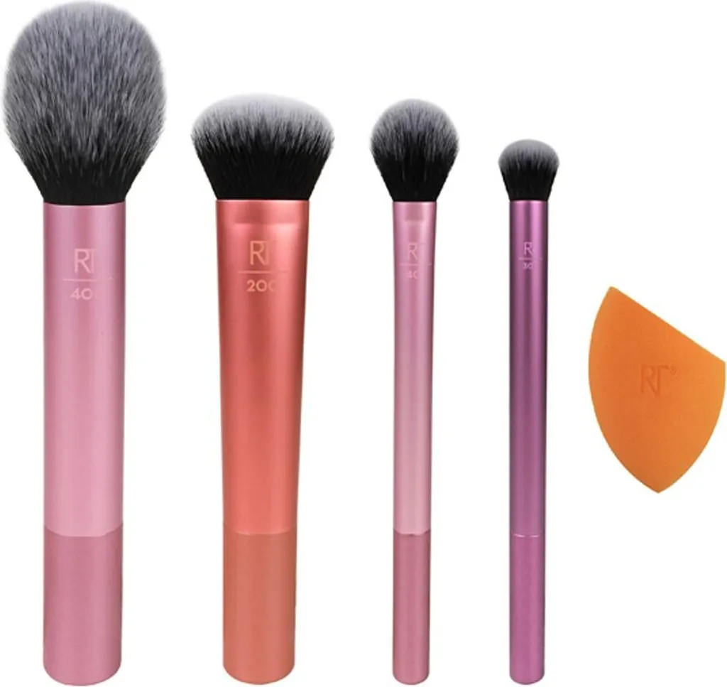 Real Techniques Everyday Essentials: Set Pennelli Viso e Occhi Professionale