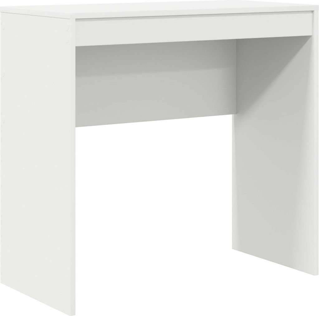 Möbel Schreibtisch Weiß MDF 80 x 40 x 76 cm Schlicht Schreibtisch - Schreibtische 869386