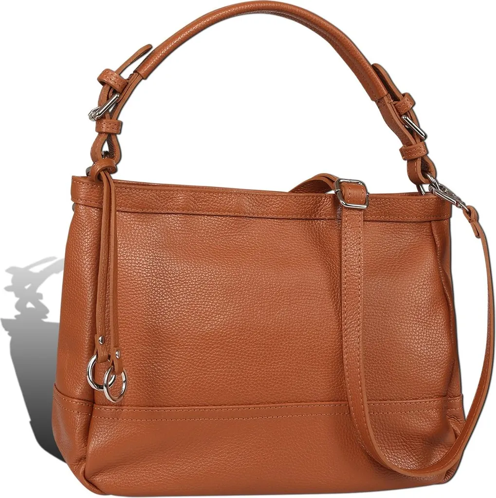 Sac Toscanto marron clair D2OTT176SN2 grand sac bandoulière 38cm