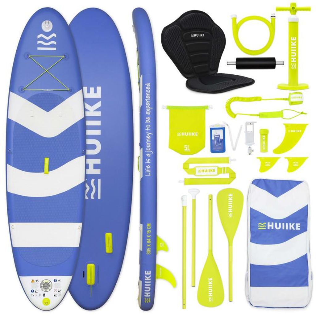 Stand Up Paddling Board Aufblasbar 10’ zum Kajak Umbaubar, Produktbild 