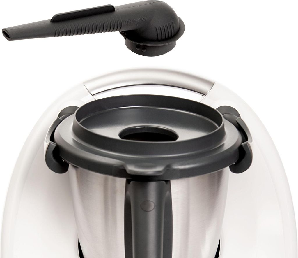 mixcover Steamy Wasserdampf-Ableiter Dampfaufsatz Dunstabzug Möbelschutz steam pipe aus Silikon kompatibel mit Thermomix TM6 TM5 TM31 Monsieur Cui...