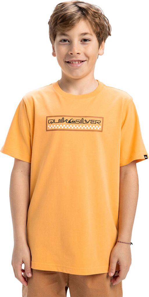 Quiksilver Ev Sun Dagger Kurzarm-t-shirt Gelb 16 Years Junge Gelb 16 Years
