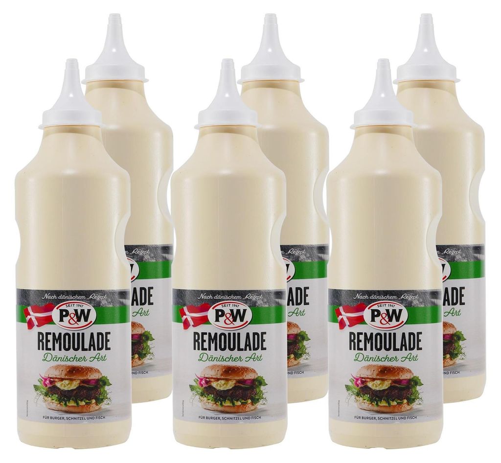 P&W Remoulade -dänische Art- (6 x 900g)