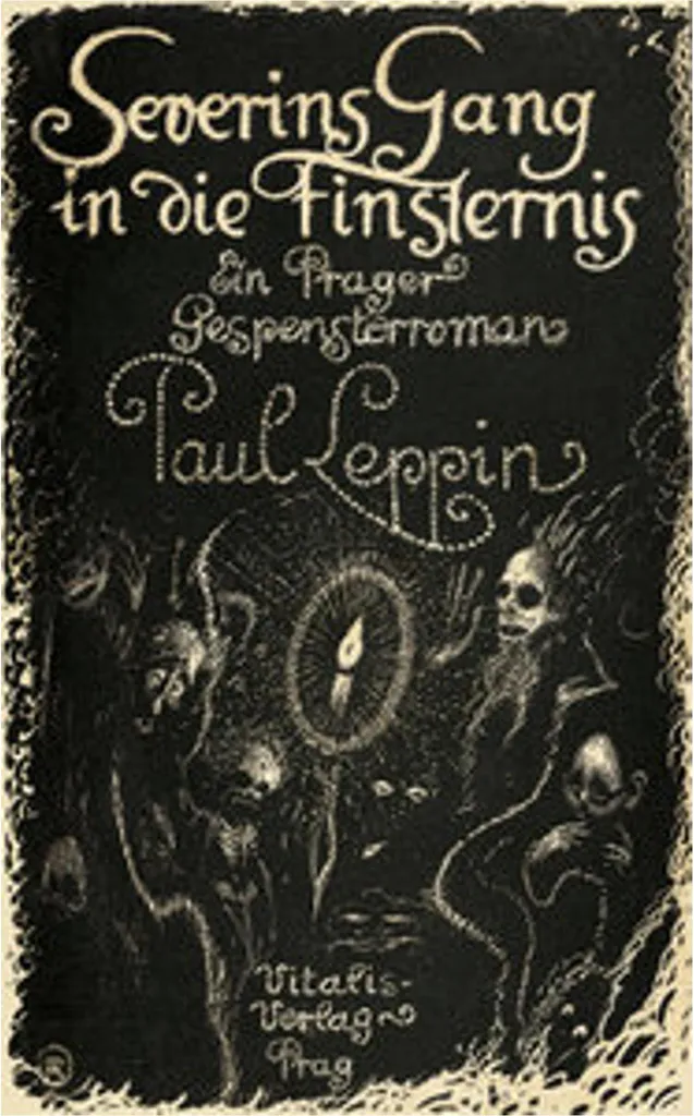 Severins Gang in die Finsternis Paul Leppin roman allemand rare