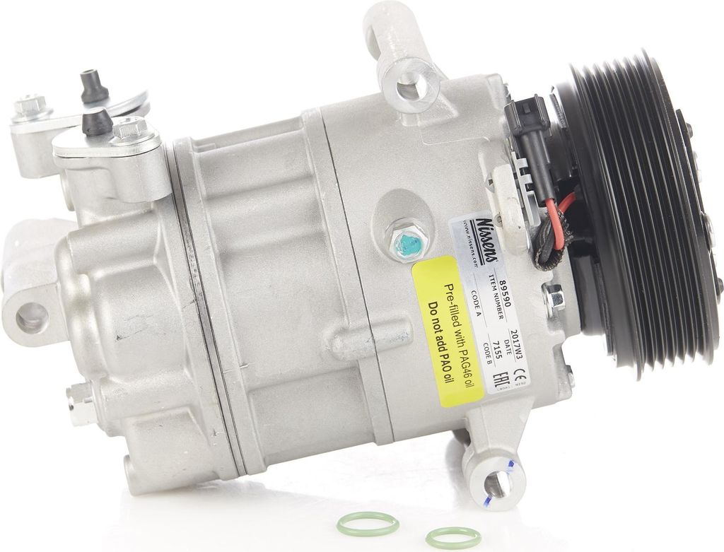 NISSENS 89590 SD7V16 Klimaanlage Klimakompressor R134a für Produktbild 