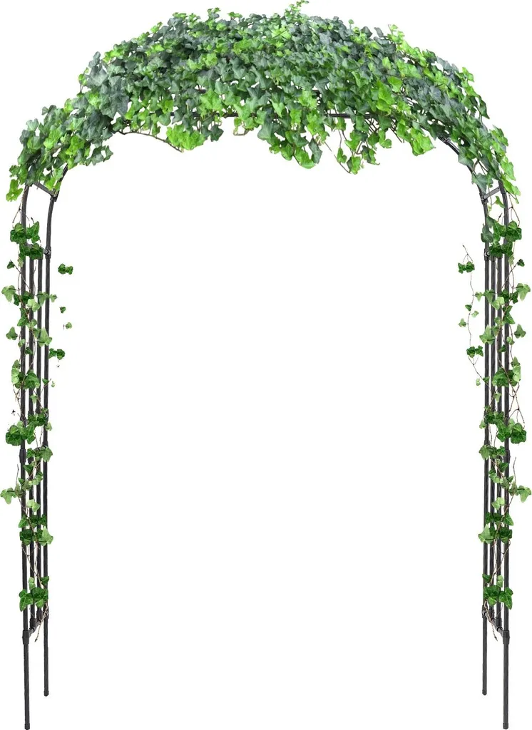 Arc de jardin résistant aux intempéries tube acier revêtu PE 240cm