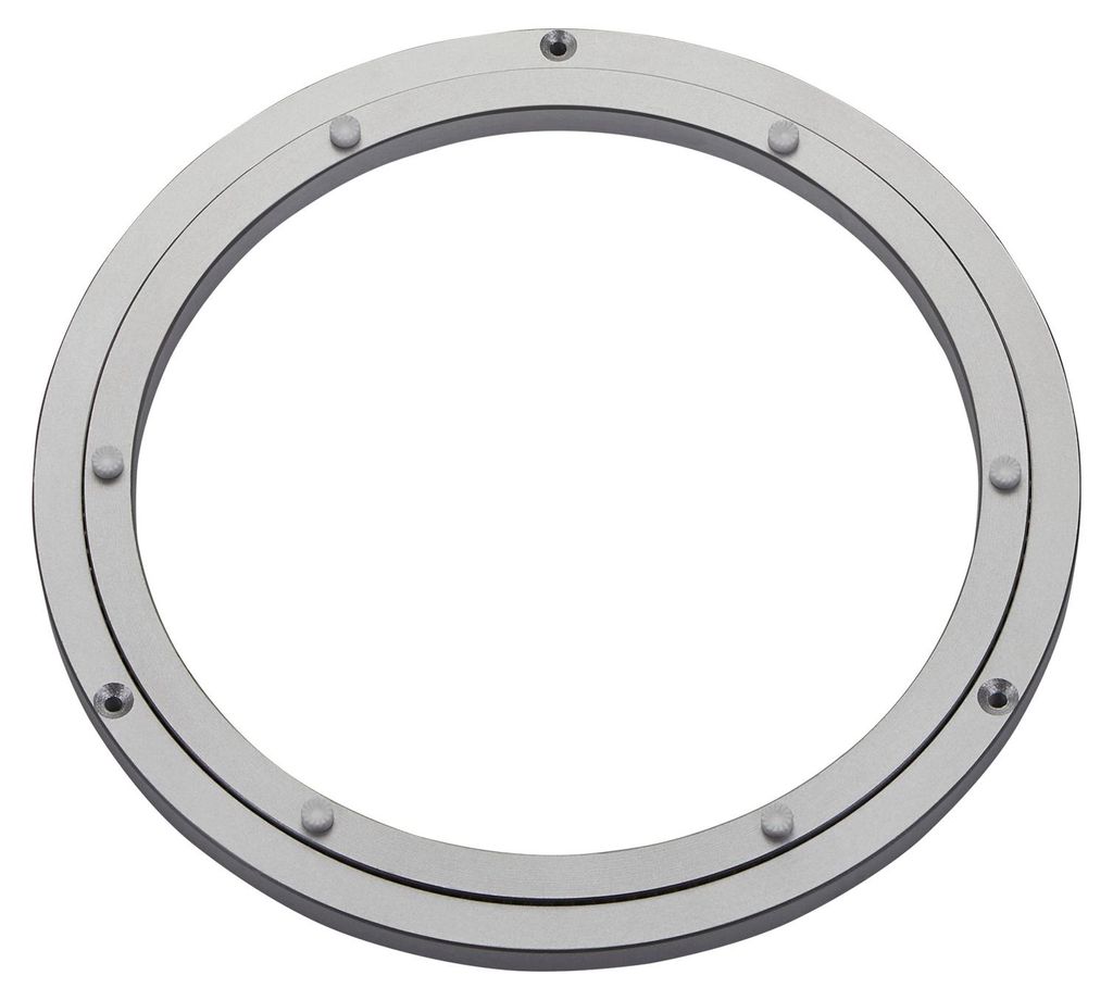 SOTECH Drehkranz Ø 304 mm silber – kugelgelagert, Tragkraft 300 kg, Drehlager Drehring