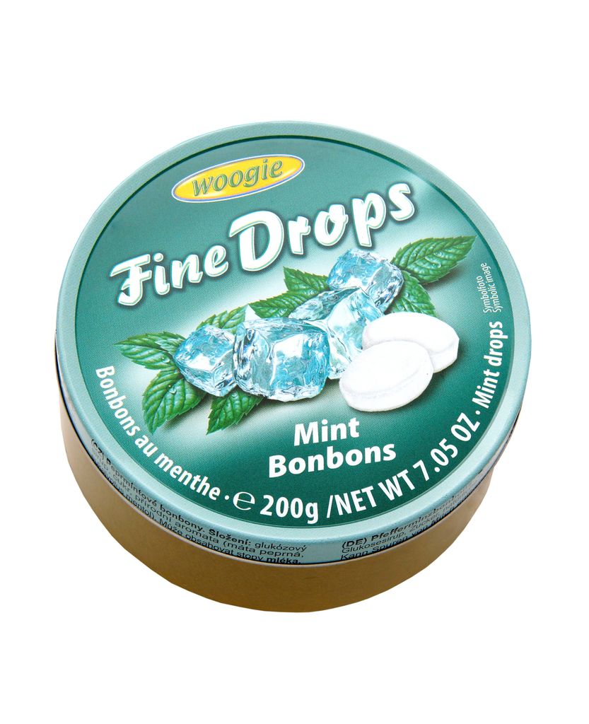 Woogie Bonbons Minzgeschmack 200g Dose