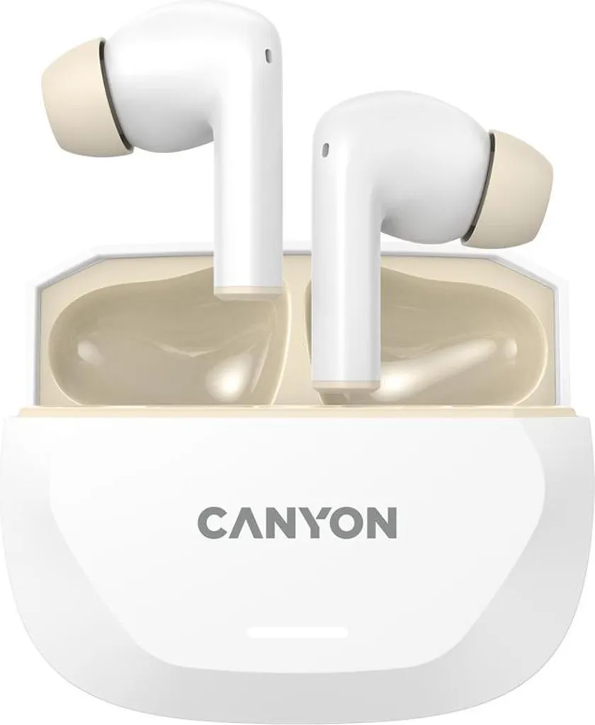 Canyon Hexagon 7 ANC Bluetooth 5.4: Cuffie In-Ear Wireless 27h Beige