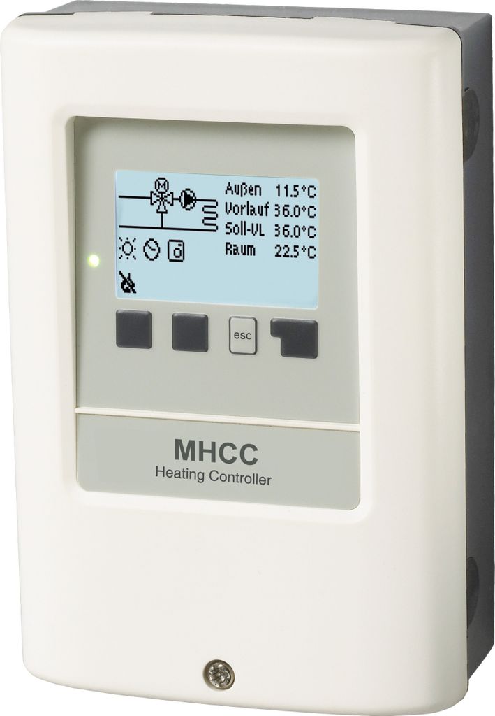 Sorel MHCC Mischerregelung 2 Kabelsensoren mit Außensensor