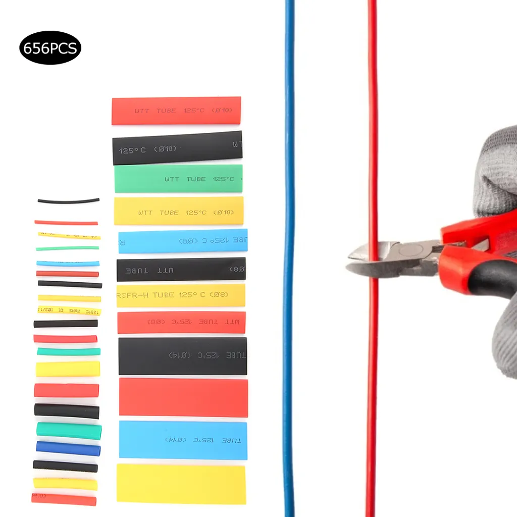 Assortimento Tubi Termorestringenti Colorati per Casa e Hobby