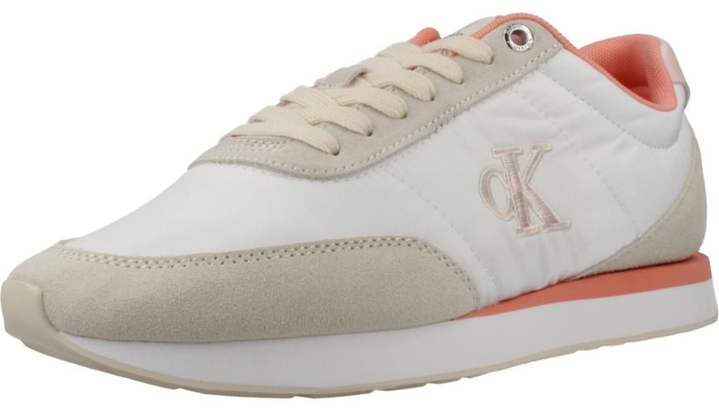 CALVIN KLEIN RETRO RUNNER LACE UP NY Beige