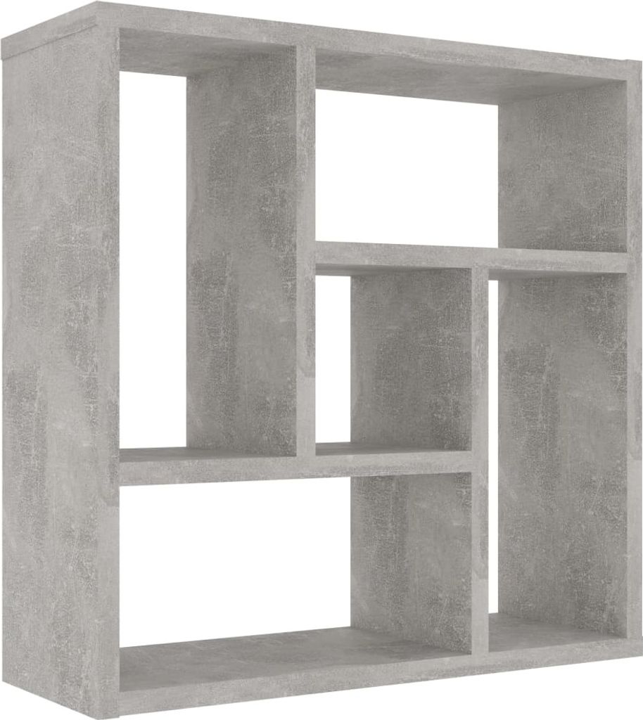 vidaXL Nástěnná police Concrete Grey 45,1x16x45,1 cm Obrázek produktu 