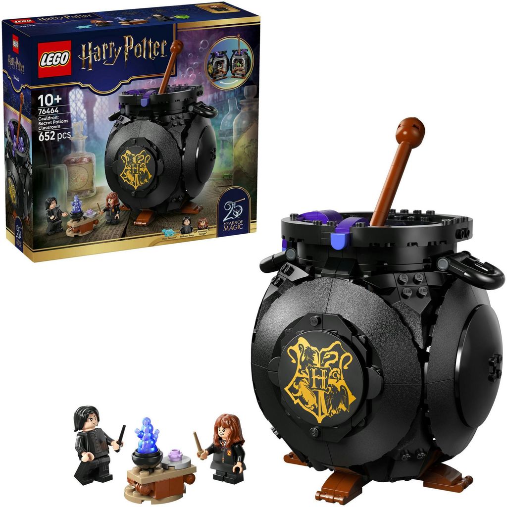 LEGO Harry Potter Kessel: Geheimes Klassenzimmer für Produktbild 