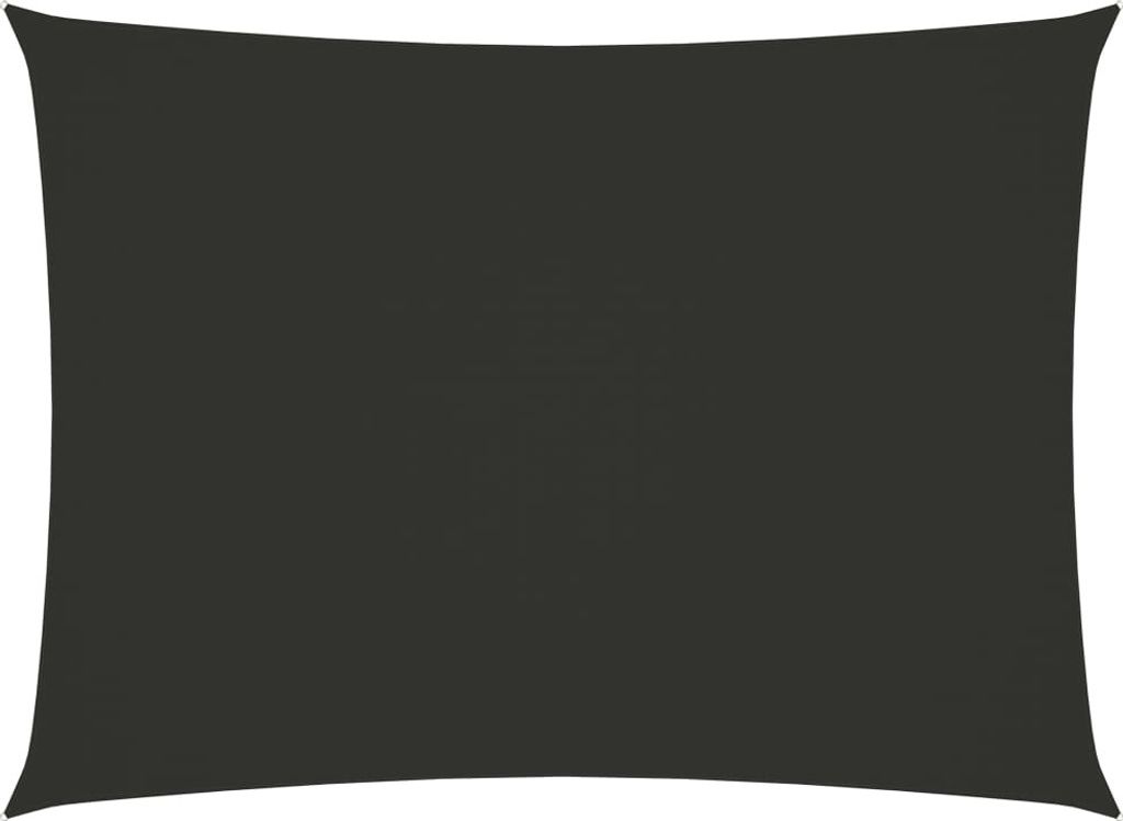 Sonnensegel Oxford-Gewebe Rechteckig 3x4,5 m Anthrazit