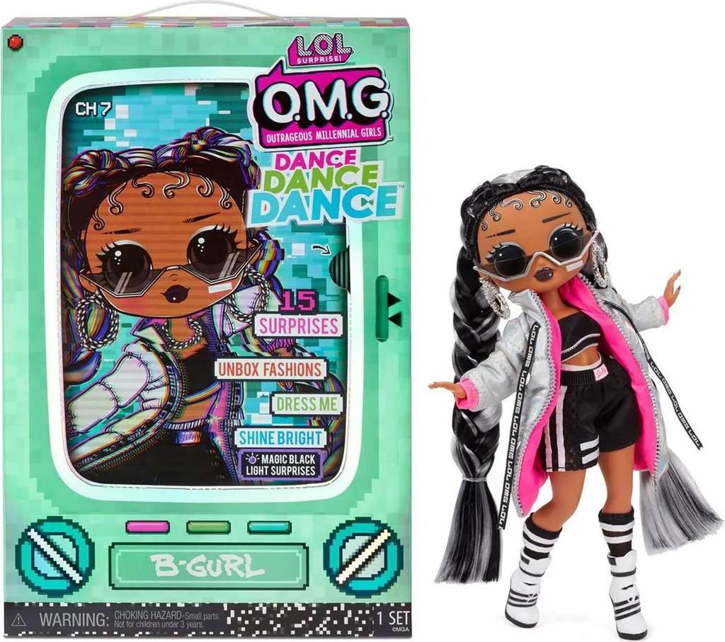 L.O.L. Surprise ! OMG Dance Dance Dance B-Gurl - Poupée de 25 cm