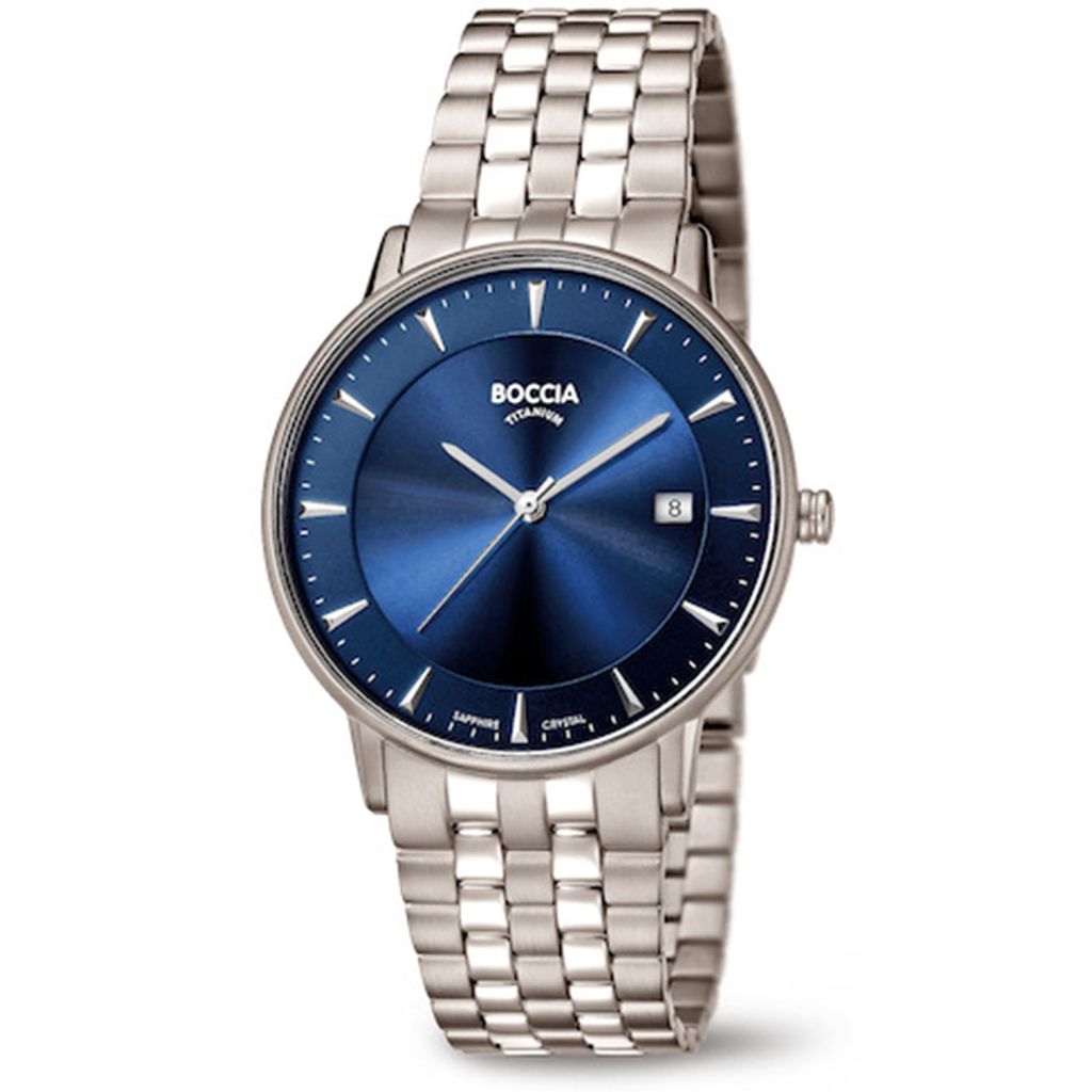 Boccia Titanium Superslim 3607-03 Herrenarmbanduhr Produktbild 