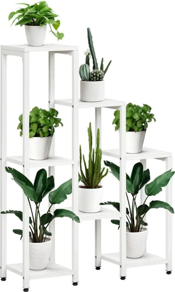 Support à Fleurs Intérieur et Extérieur Blanc pour Jardin Vertical 7