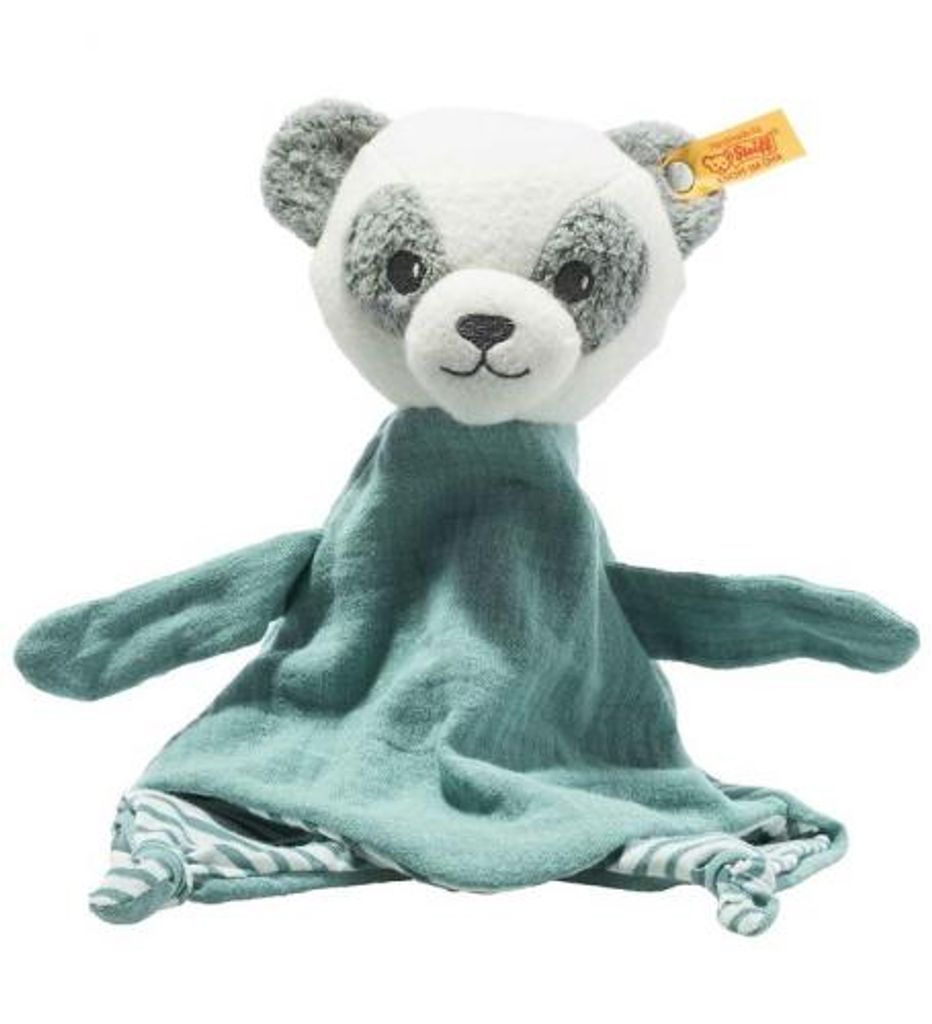 Steiff GOTS Paco Panda Schmusetuch