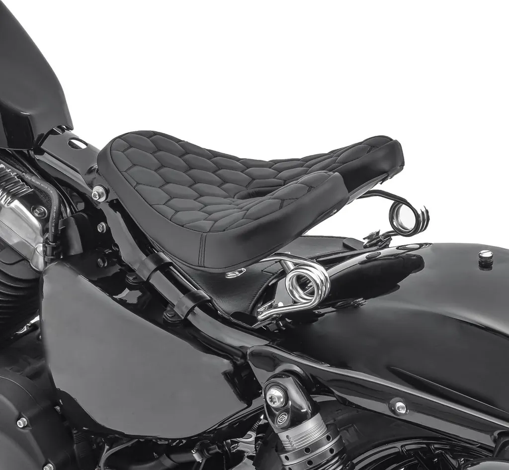 Selle solo confort anti-vibration pour Harley Sportster Forty-Eight 48 - 4