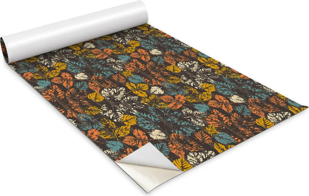 Pellicola Adesiva Mobili Foglie 100x50 cm - Restyling Vintage DIY