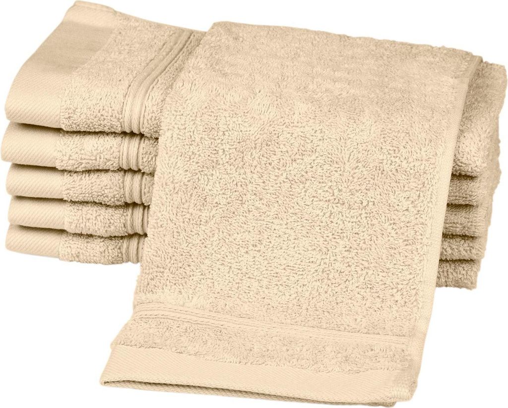 Ross Uni-Walk Handtücher Rubin Gästetuch 30x50 cm natur