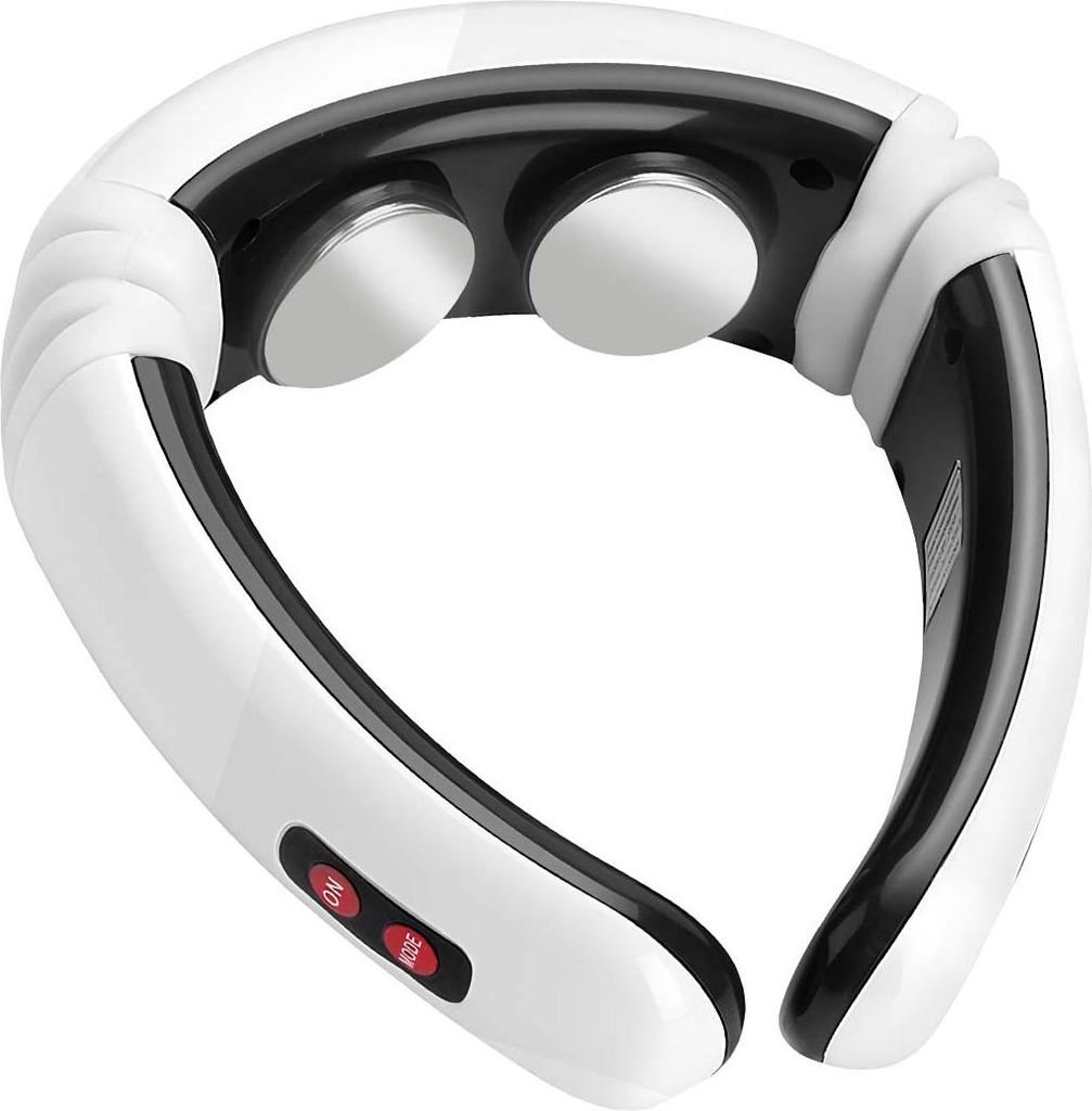 Avizar, 3D Nackenmassagegerät Smart Fit mit Magnetimpulsen, Weiß