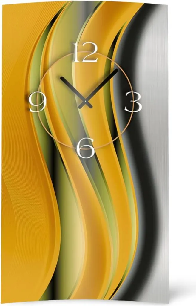 Grande horloge murale décorative pour bureau et salon style contemporain