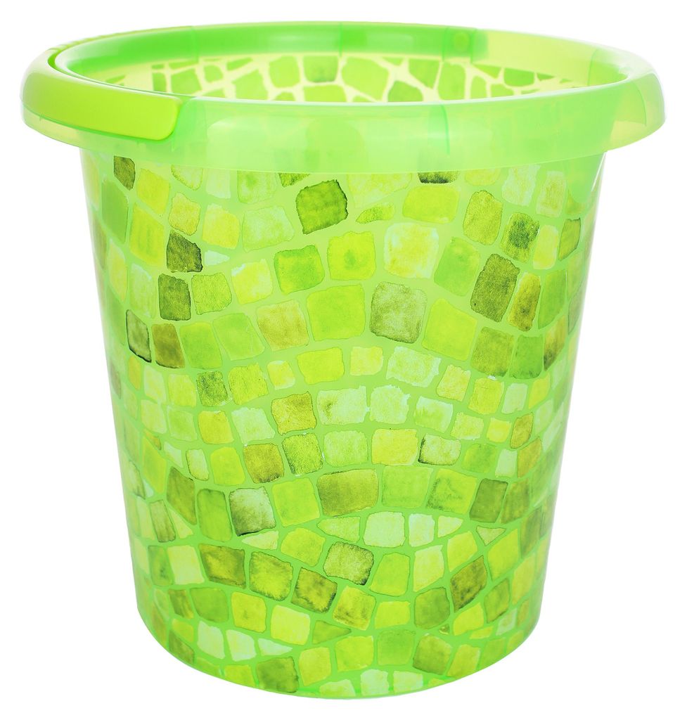Eimer London mit Mosaikmuster, 10 Liter Volumen, Ø 30 cm, H Produktbild 