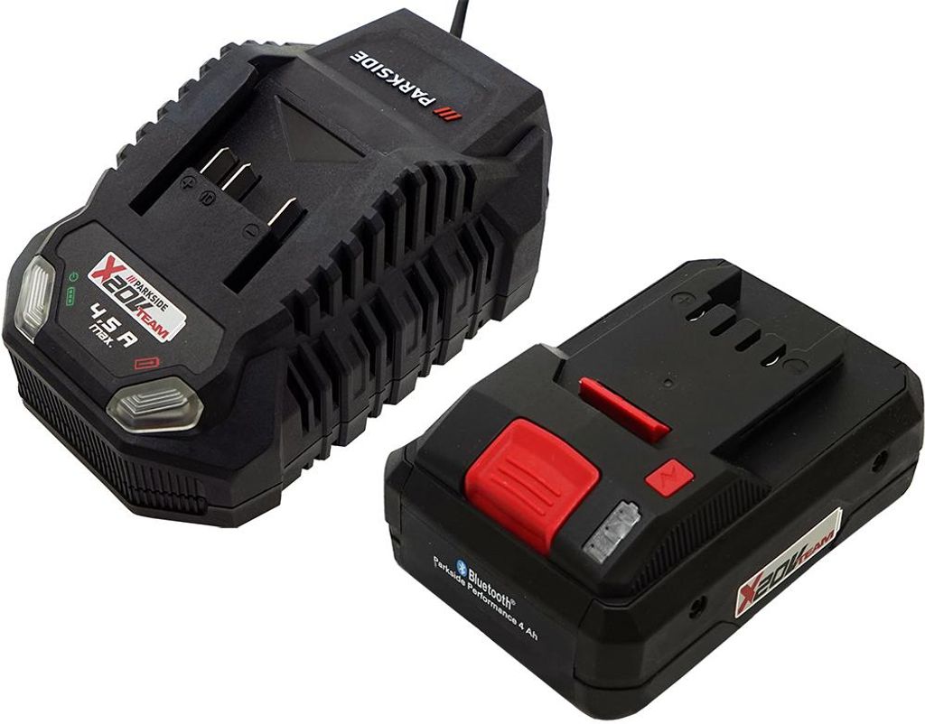 Kit chargeur/batterie PARKSIDE® 20 V – Chargeur 4,5 A + Image du produit 